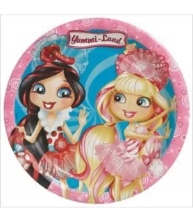 Yummi-Land Small Paper Plates (8ct)