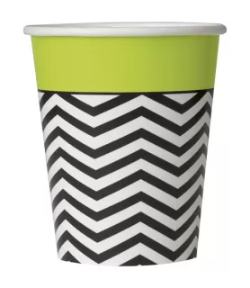 Zig Zag Birthday 9oz Paper Cups (8ct)