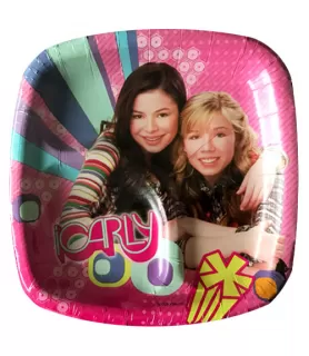 iCarly Small Pocket Paper Plates (8ct)