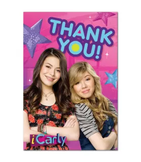 iCarly Thank You Notes w/ Envelopes (8ct)