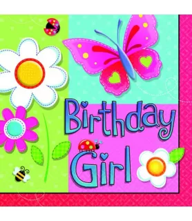 Garden Girl Lunch Napkins (16ct)
