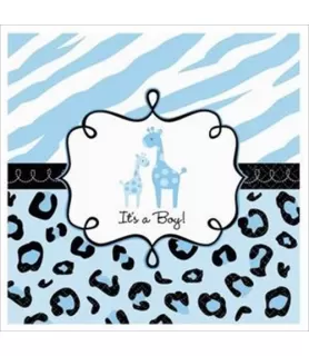 Sweet Safari Boy Lunch Napkins (36ct)