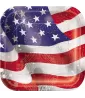 4th of July 'Old Glory' Large Paper Plates (8ct) 4th of July 'Old Glory' Large Paper Plates (8ct)