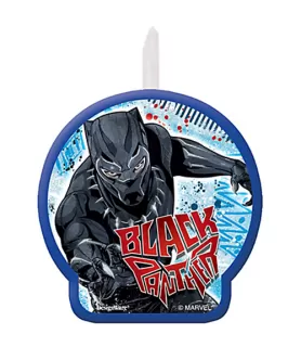 Black Panther Cake Candle (1ct)