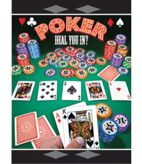 Casino Night 'Poker' Invitations w/ Envelopes (8ct)