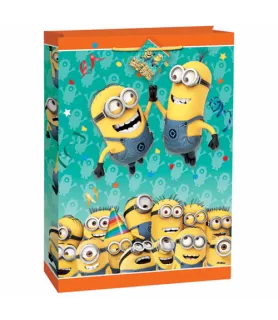 Despicable Me 2 Minions Large Gift Bag w/ Tag (1ct)