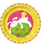 Easter 'Bunny Pals' Large Paper Plates (8ct) Easter 'Bunny Pals' Large Paper Plates (8ct)