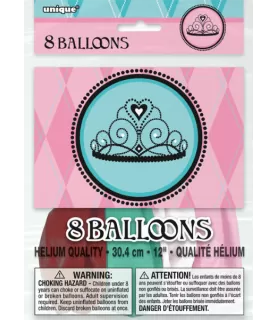 Fairytale Princess Latex Balloons (8ct)