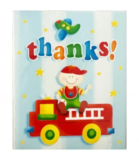 1st Birthday 'Fun At One' Thank You Cards W/ Envelopes (8ct)