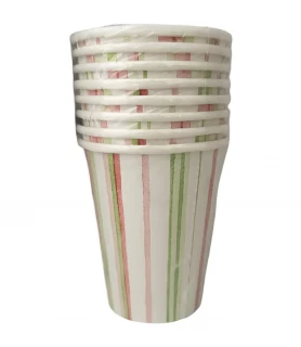 Poppy Trio 9oz Paper Cups (8ct)