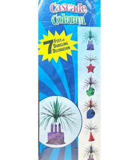 Birthday Foil Cascade Column (1ct)