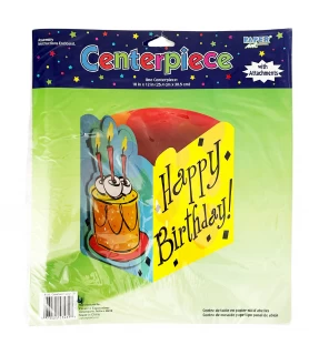 Happy Birthday 'Celebration' Table Centerpiece (1ct)