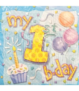 My 1st Birthday Lunch Napkins (16ct)