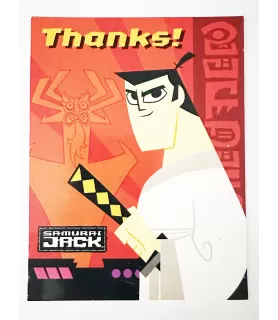Samurai Jack Thank You Cards (8ct)