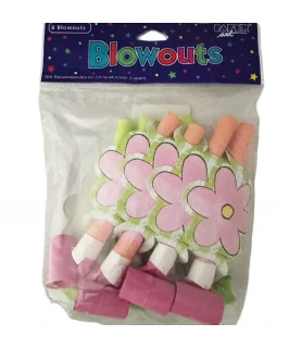 Sleepover Party Blowouts (8ct)