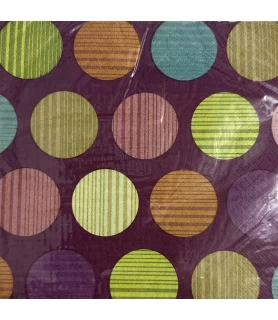 Happy Birthday 'On The Dot' Small Napkins (16ct)