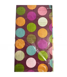 Happy Birthday 'On The Dot' Paper Tablecover (1ct)