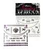 Jewelry 'Light Purple' Temporary Tattoos (2 sheets) Jewelry 'Light Purple' Temporary Tattoos (2 sheets)