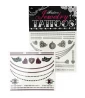 Jewelry 'Purple' Temporary Tattoos (2 sheets) Jewelry 'Purple' Temporary Tattoos (2 sheets)