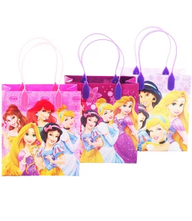 Disney Princess Reusable Plastic Favor Bags (12ct)