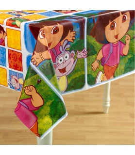 Dora the Explorer 'Dora and Friends' Plastic Table Cover (1ct)