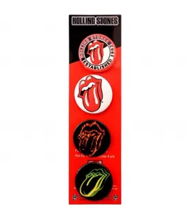 Rolling Stones Buttons / Favors (4ct)