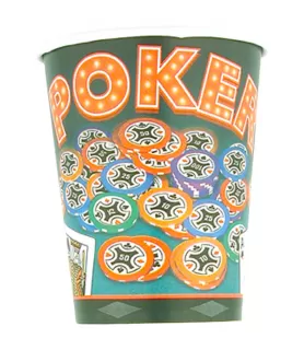 Casino Night 'Poker' 9oz Paper Cups (8ct)
