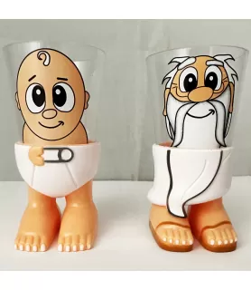 Out With The Old In With The New Shot Glasses (12ct)