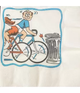 Adult Birthday Vintage 'Embarrassing Crash' Small Napkins (20ct)