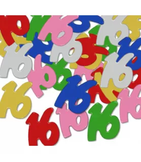 16Th Birthday Confetti (1ct)