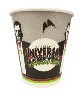 Universal Studios Monsters Vintage 1991 7oz Paper Cups (8ct)