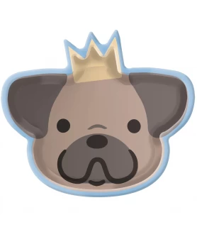 Pawsome Party Shaped Small Paper Plates  (8ct)