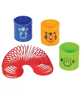 Jungle Animals Mini Springs / Favors (4ct)