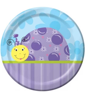 Ladybug 'Lil Lady Happy Birthday' Small Paper Plates (8ct)