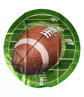 Football Pass Foil Mylar Balloon (1ct)