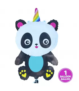 Panda Jumbo Foil  Mylar Balloon (1ct)