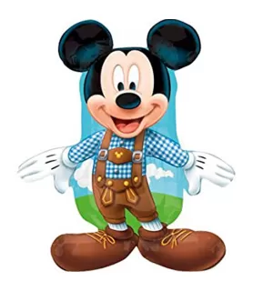 Mickey Mouse Oktoberfest Dirndl Jumbo Foil Mylar Balloon (1ct)