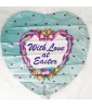 Happy Easter 'With Love' Foil Mylar Balloon (1ct) Happy Easter 'With Love' Foil Mylar Balloon (1ct)