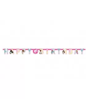 Barbie 'Best Friends' Letter Banner (1pc)