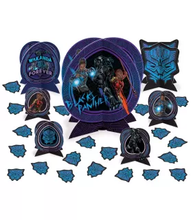 Black Panther 'Wakanda Forever' Table Decorating Kit (1 kit)