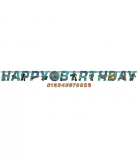 Buzz Lightyear The Movie Jumbo Add An Age Customizable Letter Banner Kit (1ct)