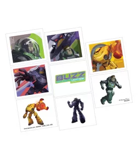 Buzz Lightyear The Movie Temporary Tattoos / Favors (1sheet)
