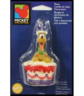 Wilton Vintage 'Pluto' Birthday Cake Candle (1ct)