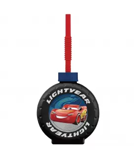 Disney Cars 3 Plastic Reusable Cup and Straw (1ct)