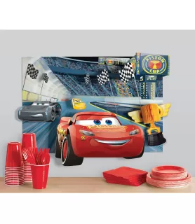 Disney Cars 3 Paper Wall Decoration (1ct)