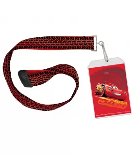 Cars 3 Lanyard ID Card Holder/ Favor (4ct)