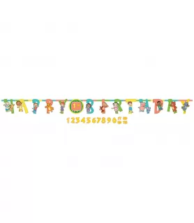 CoComelon Add An Age Jumbo Letter Banner Kit (1ct)