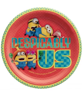 Despicable Me 'Despicably Us' Large Paper Plates (8ct)