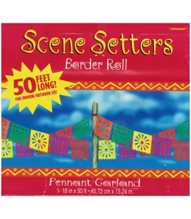 Fiesta Pennant Garland Scene Setter (1ct)