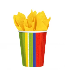 Fiesta Del Sol 9oz Paper Cups (8ct)